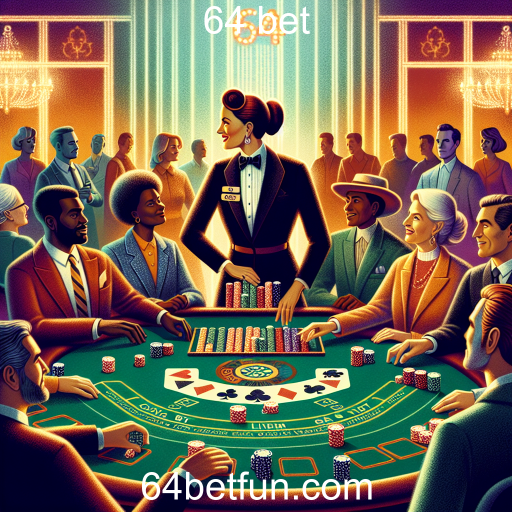A Experiência Imersiva do Live Casino na 64 Bet